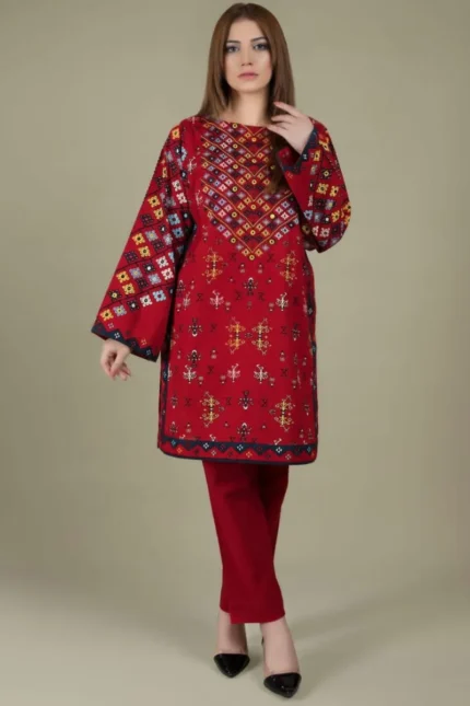BZ-39 Lawn Embroidered 2pc Suit